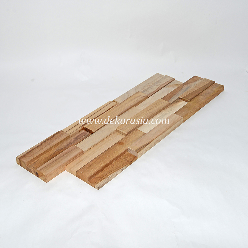Teak Bark Natural TBD - 1 teak wall