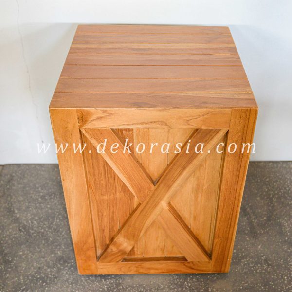Teak Barn Stool
