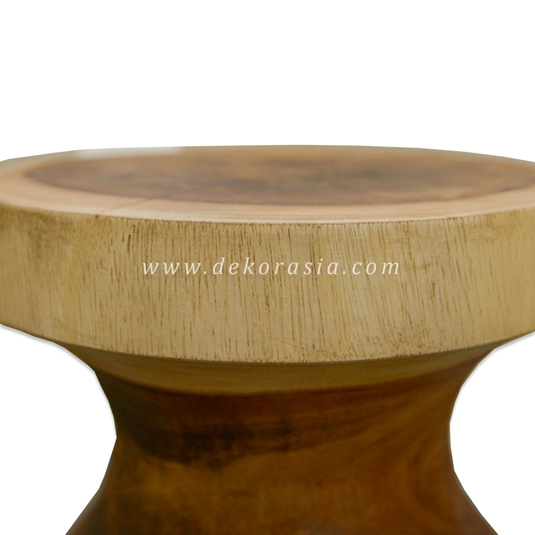 carved suar Carved Wooden Stool