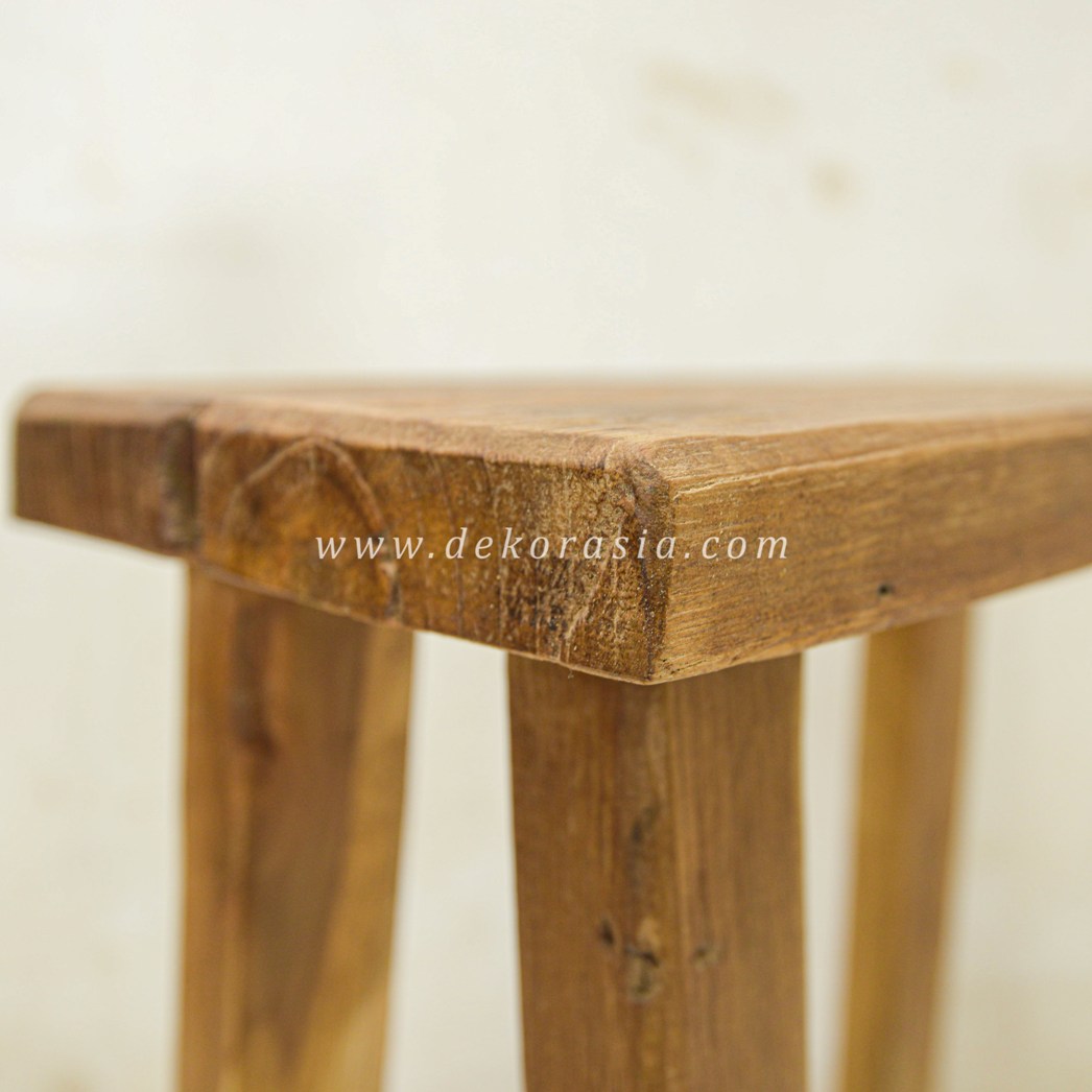 reclaimed stool Reclaimed Rustic Stool