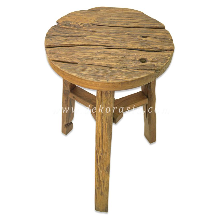 round rustic1 Round Rustic Stool