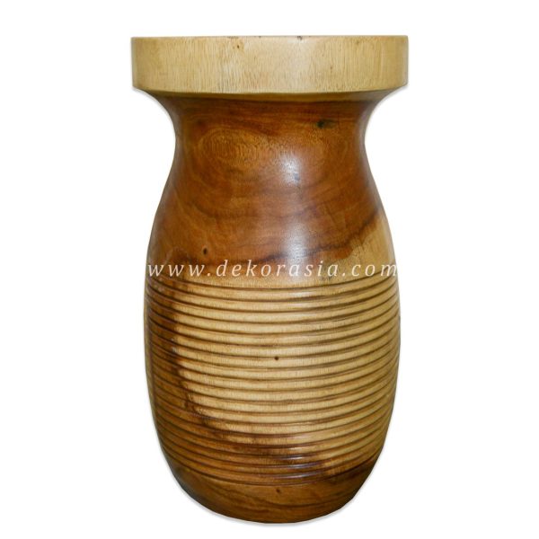 Turned Carved Suar Stool