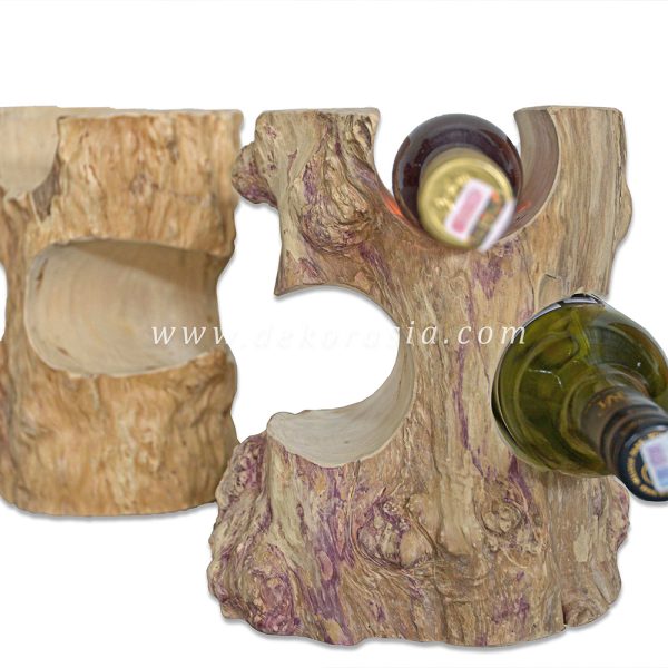 Coffee Wood Wine Rack