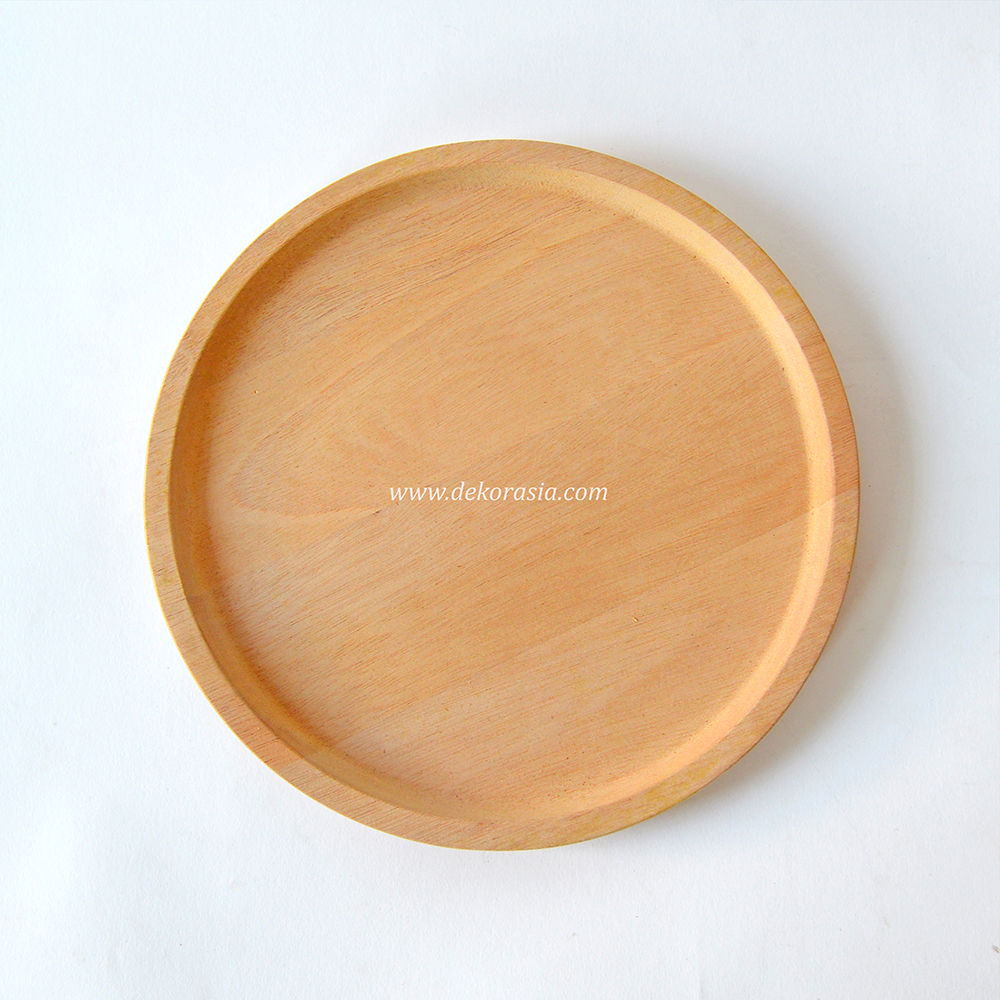 Round Wood Plate1 Round Wood Plate