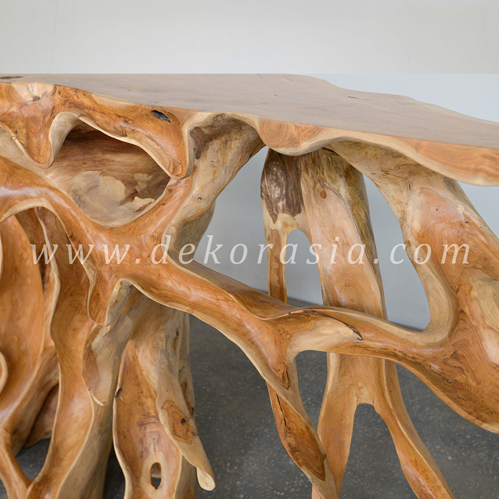 Teak Root Console (3) Console Table