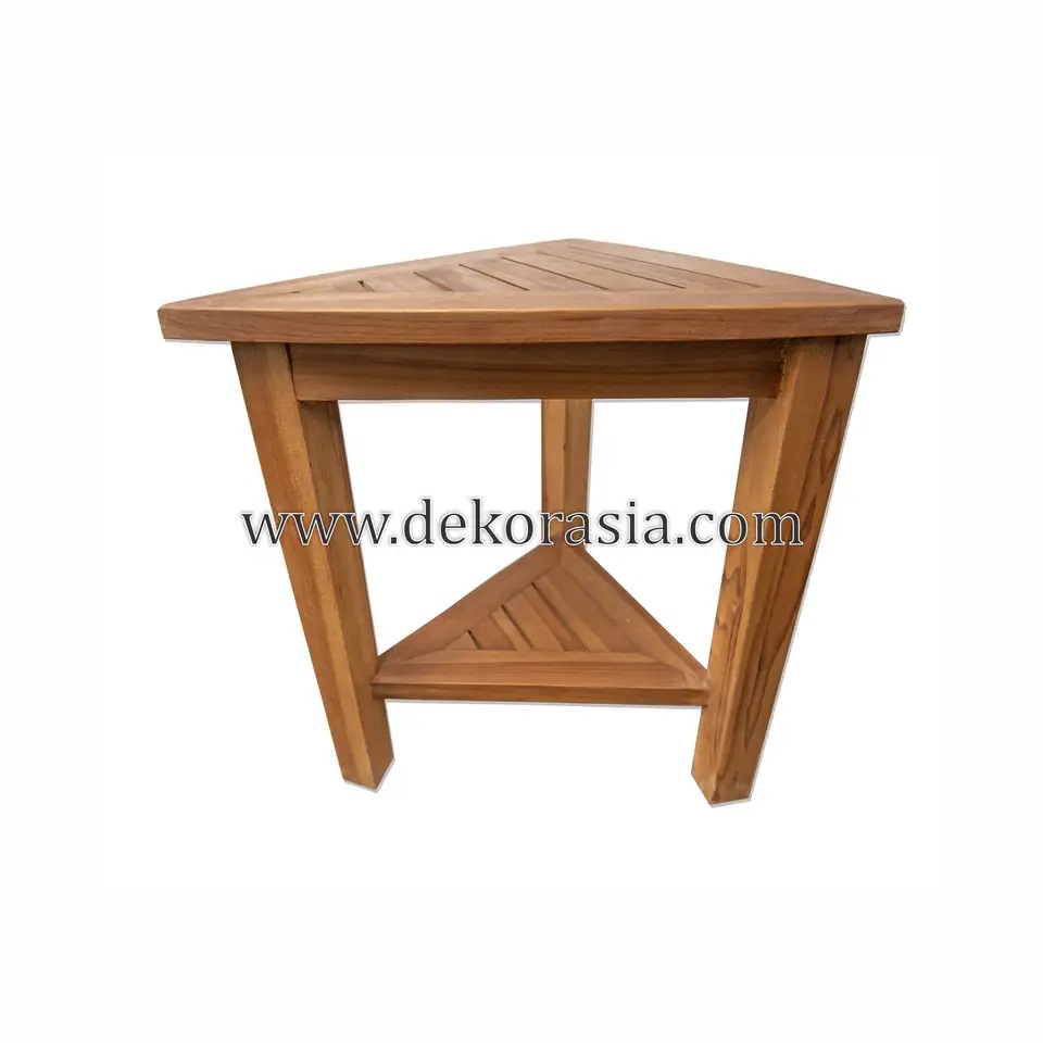 Teak Shower Bench4 Teak Corner Bench