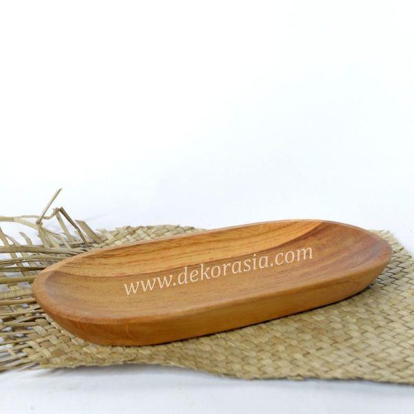 Wood Oval Tray