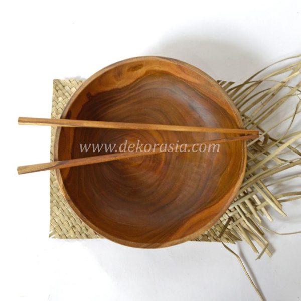 Wood Round Tray