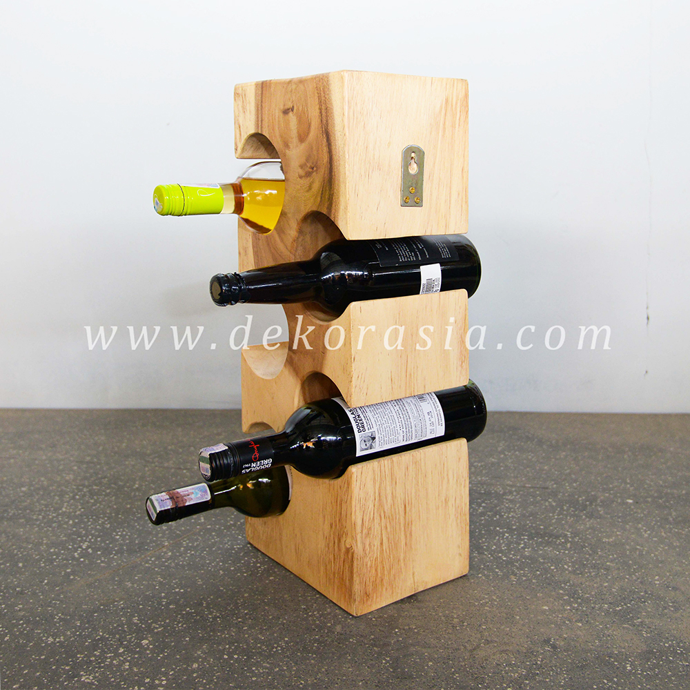 Wine Bottle Holder with 5 Hole_2 Wine Holder Display Racks