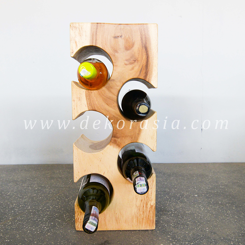 Wine Bottle Holder with 5 Hole_3 Wine Holder Display Racks