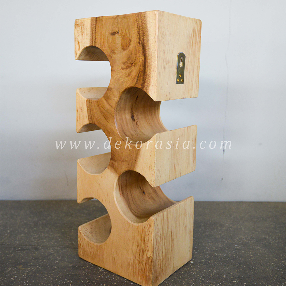 Wine Bottle Holder with 5 Hole_4 Wine Holder Display Racks