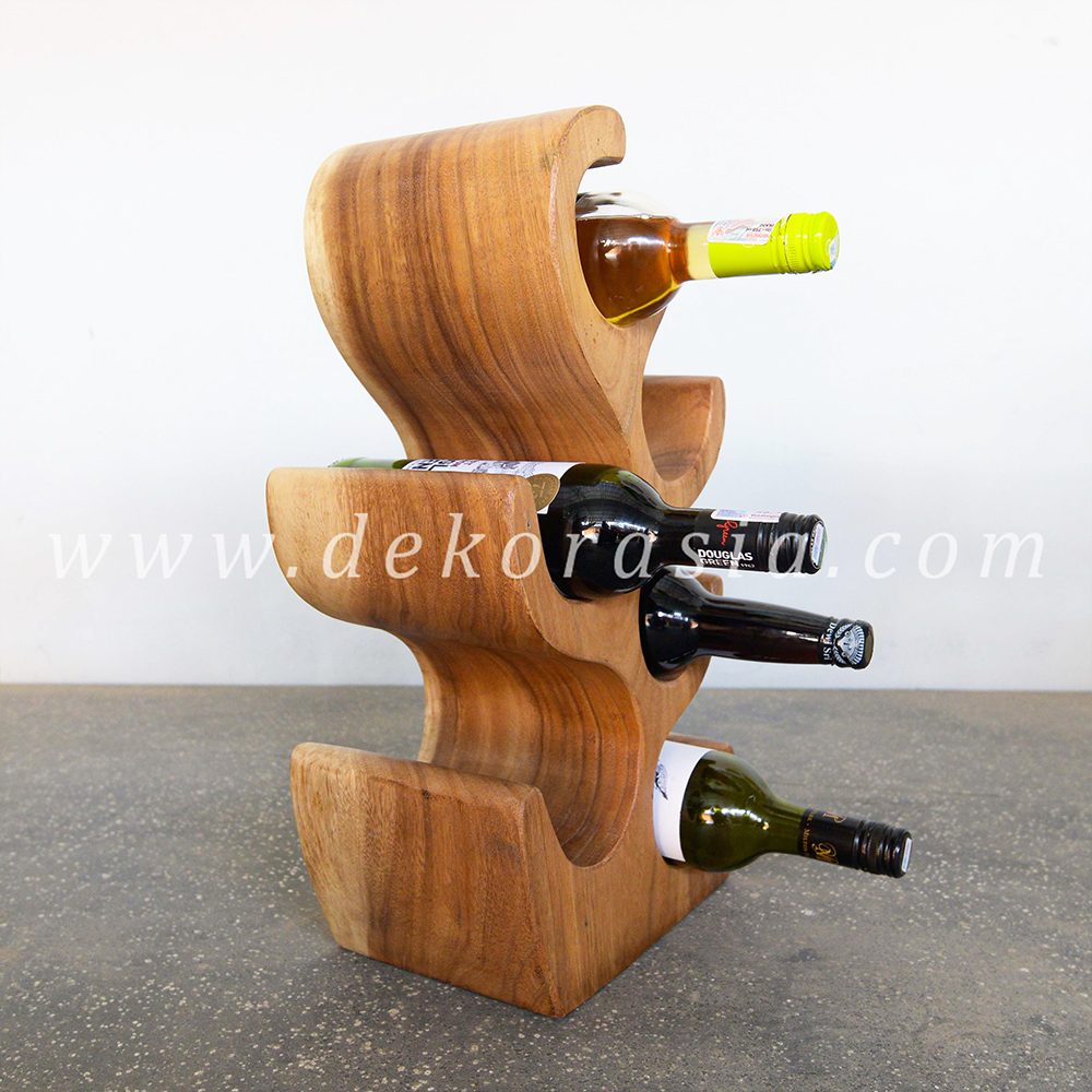 Wine Bottle Holder with 6 Hole_2 Wine Bottle