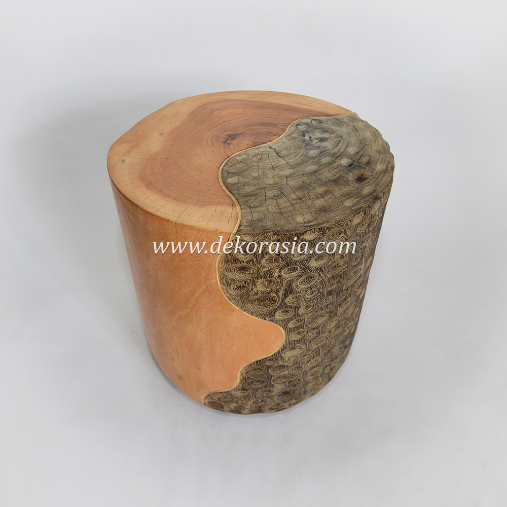 Wood Stool (4) 3 Unique Wooden Stool