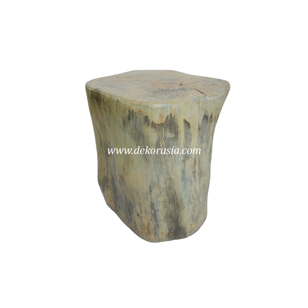 Wooden Stool 23 Stool Soft Green